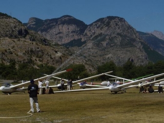  Glider in the Hautes Alpes 